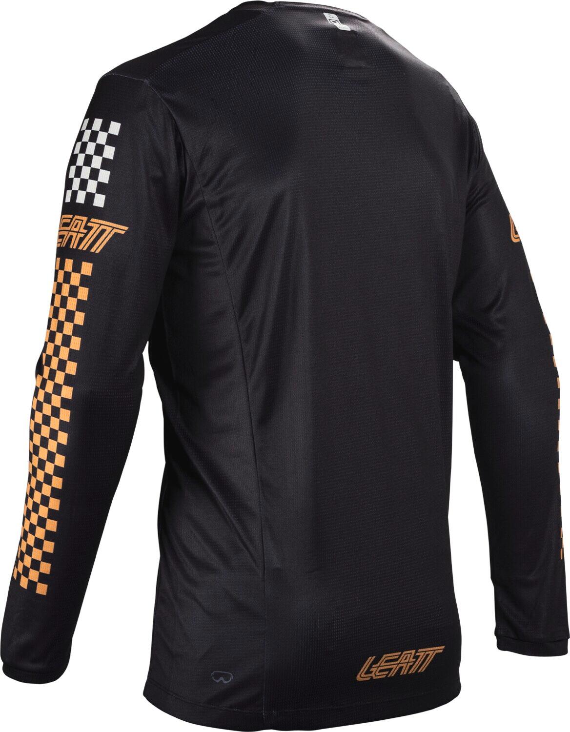 Chemise élastique à manches longues MTB Enduro 4.0 Noir Homme 2/7