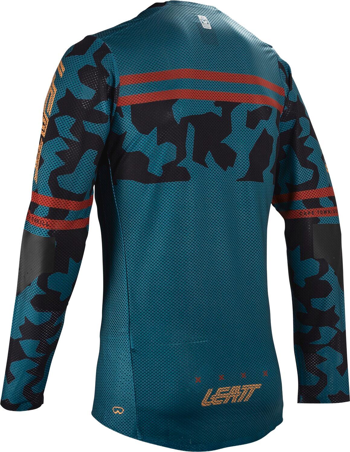Camisola de manga comprida Leatt Gravity 4.0 Teal Green 2/8