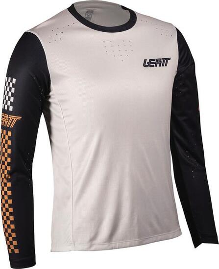 MTB Enduro 4.0 elastisches Langarm-Shirt Weiß Damen