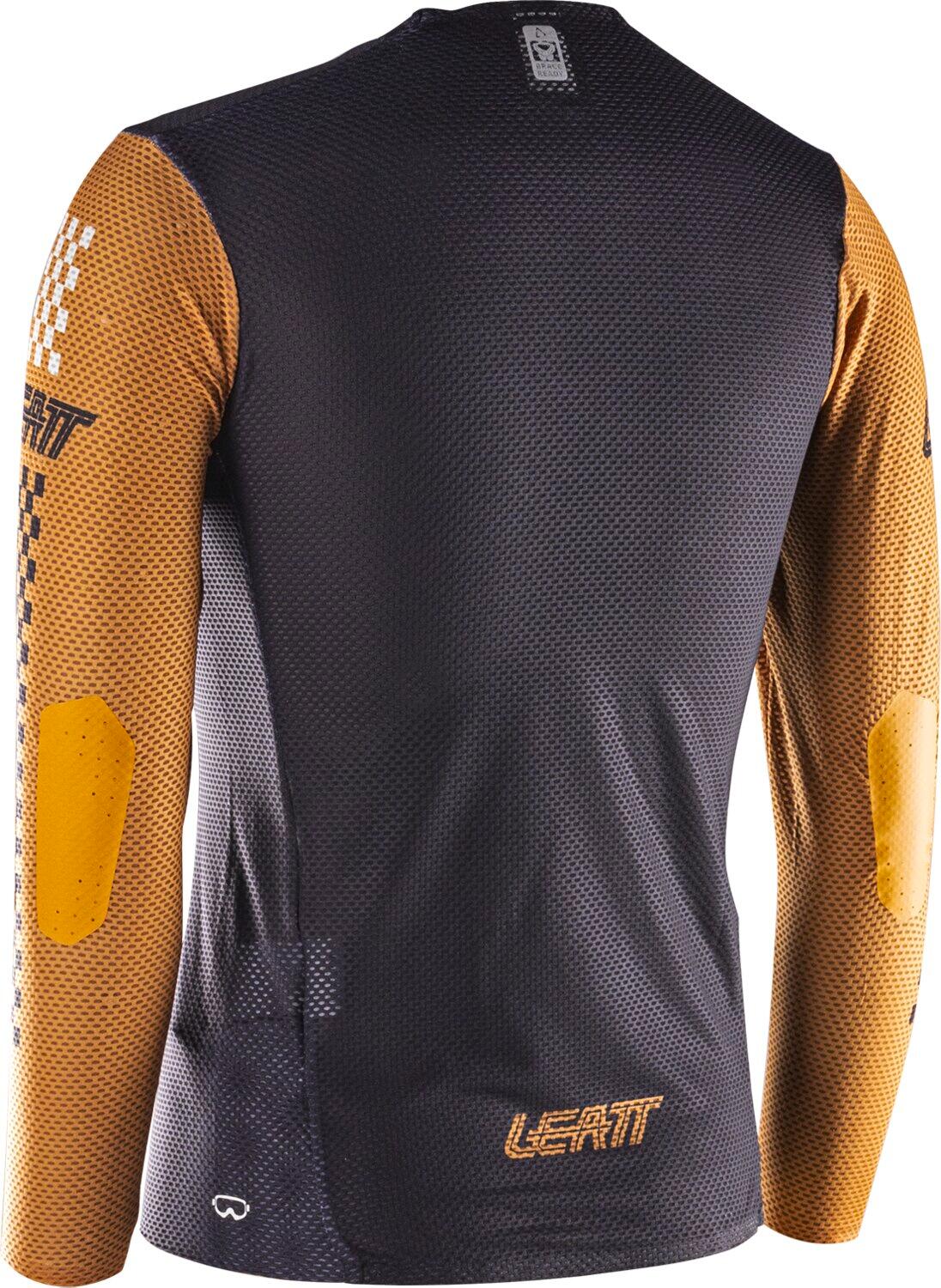 MTB-Trikot Gravity 4.0  elastisch und bequem Braun Kinder 2/7