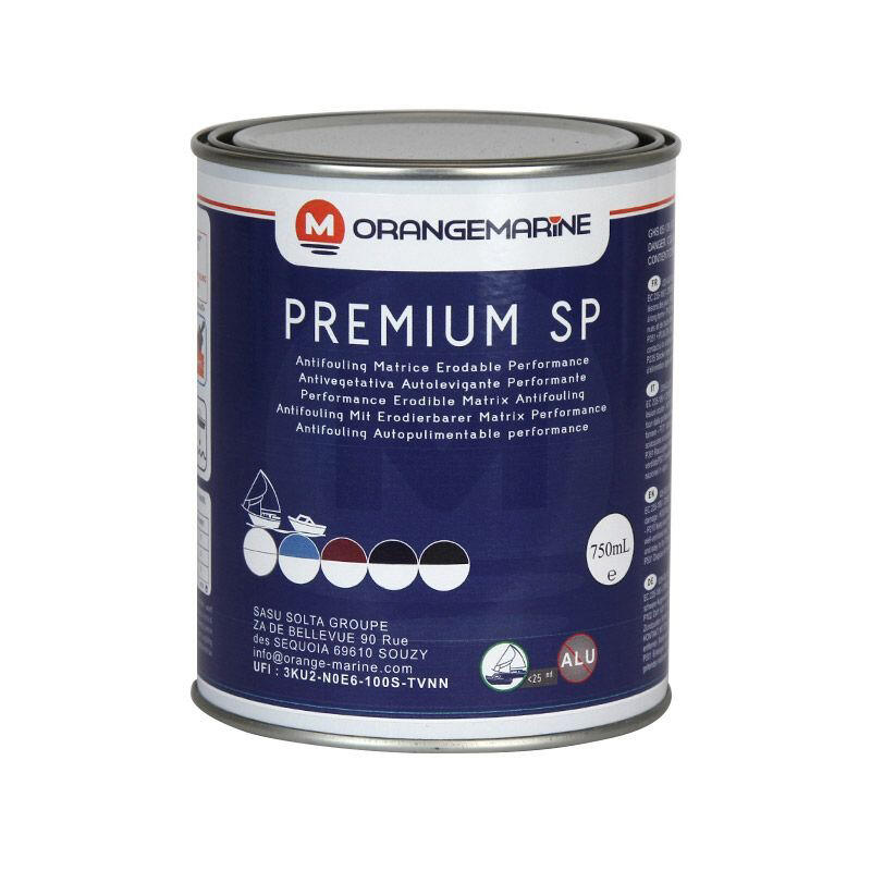 Orangemarine - Antifouling Matrice Érodable Performance 0.75 Litres - Antifouling - Bleu - 750 Ml - Decathlon