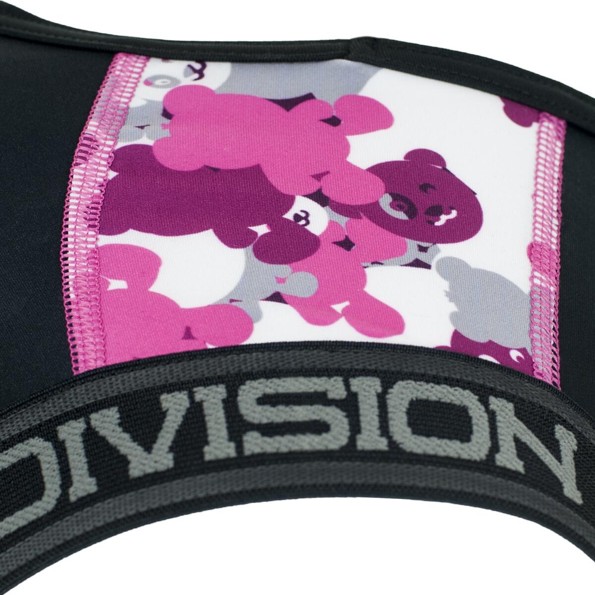 Reggiseno sportivo Fitness Gym MMA EXTREME HOBBY PINK TEDDY BEAR 3/5