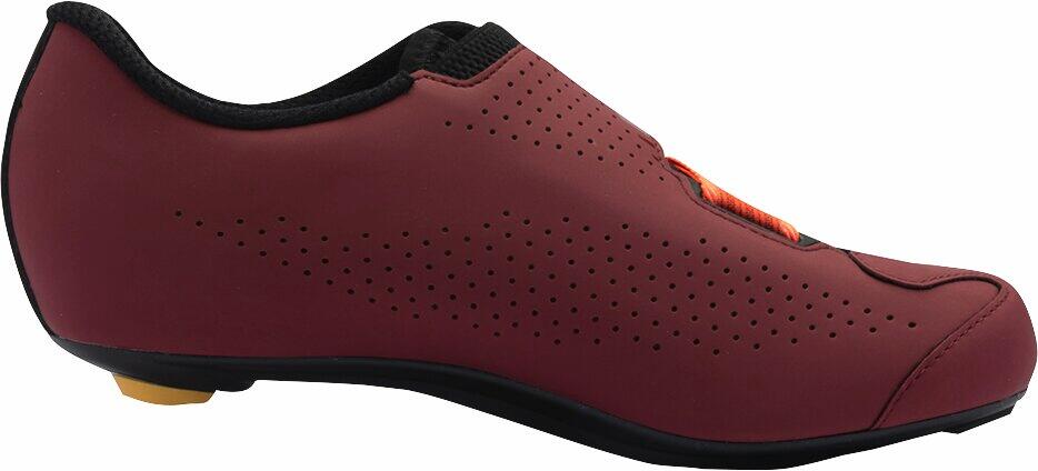 Zapatos de mujer PRIMA en color burdeos/rojo coral 2/6