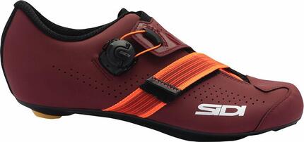 PRIMA damesschoenen in cabernet/koraalrood