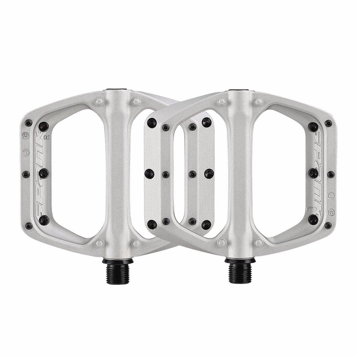 SPANK Pedali Flat Spoon DC - Argento