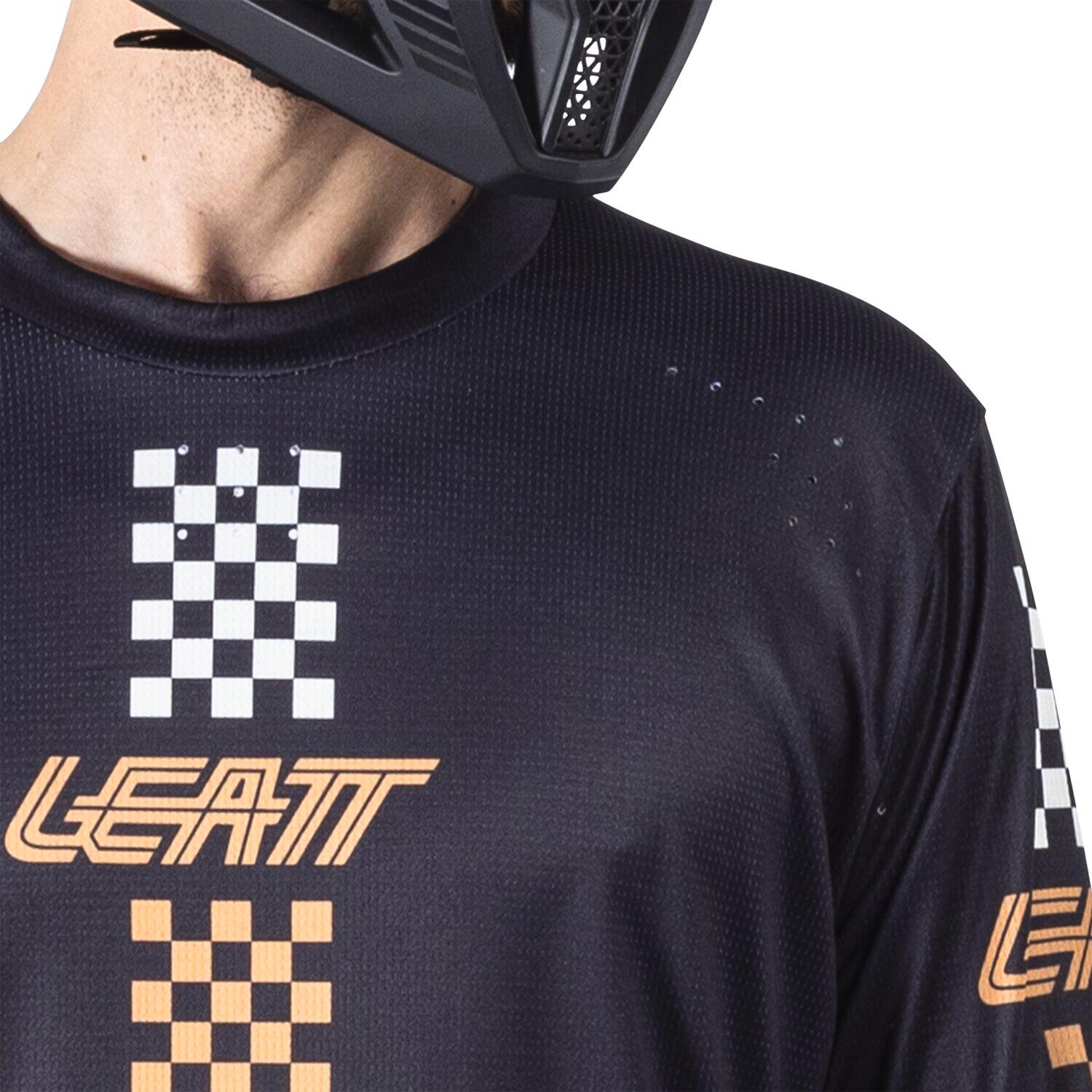 Chemise élastique à manches longues MTB Enduro 4.0 Noir Homme 5/7