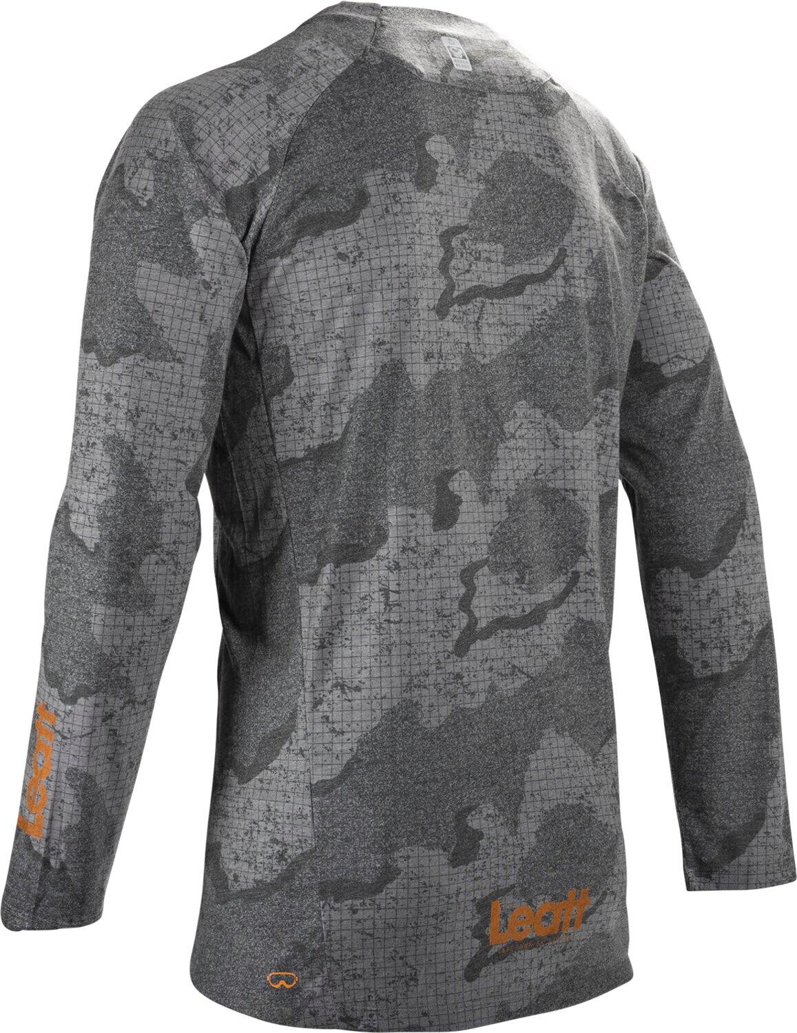Chemise VTT Gravity 2.0 respirante et élastique Gris Homme 2/7