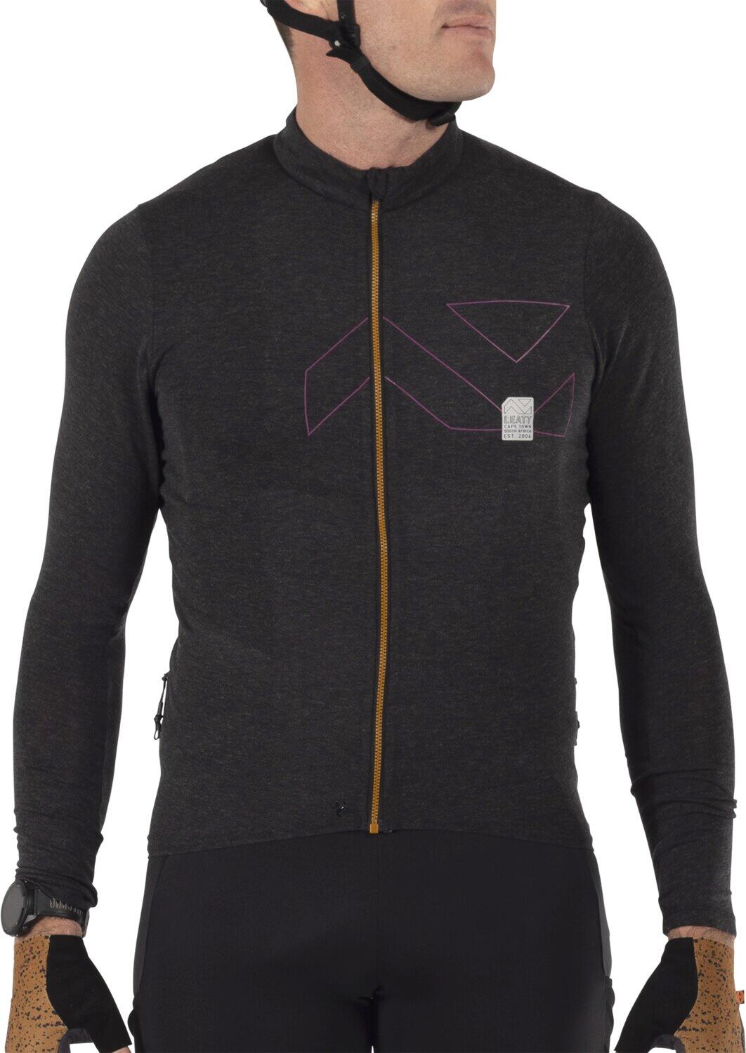 Maglia MTB Endurance 4.0 a maniche lunghe traspirabile  Nero Uomo 3/7