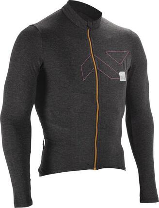 Chemise manches longues respirante VTT Endurance 4.0 Rouge Homme