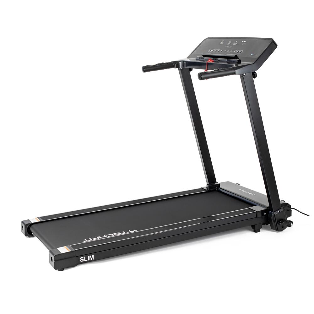 Banda de alergare TECHFIT SLIM, Motor 3 CP, Pliabila 100%, Bluetooth