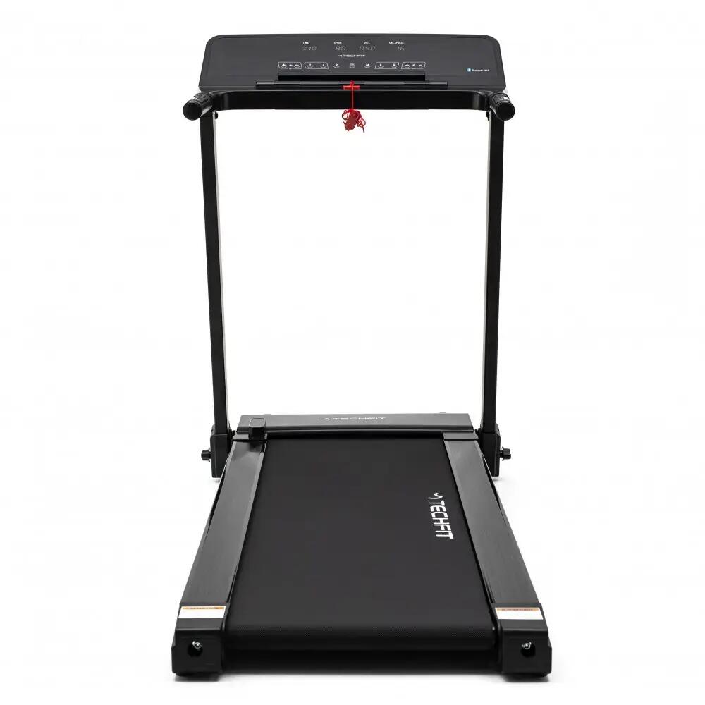 Banda de alergare TECHFIT SLIM, Motor 3 CP, Pliabila 100%, Bluetooth 3/5