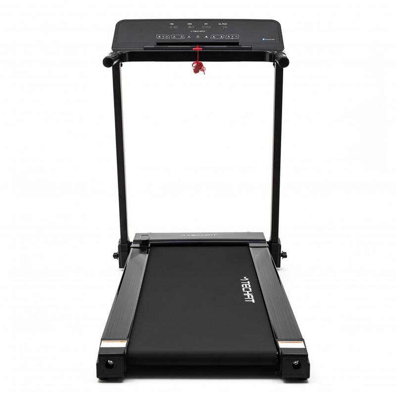 Banda de alergare TECHFIT SLIM, Motor 3 CP, Pliabila 100%, Bluetooth