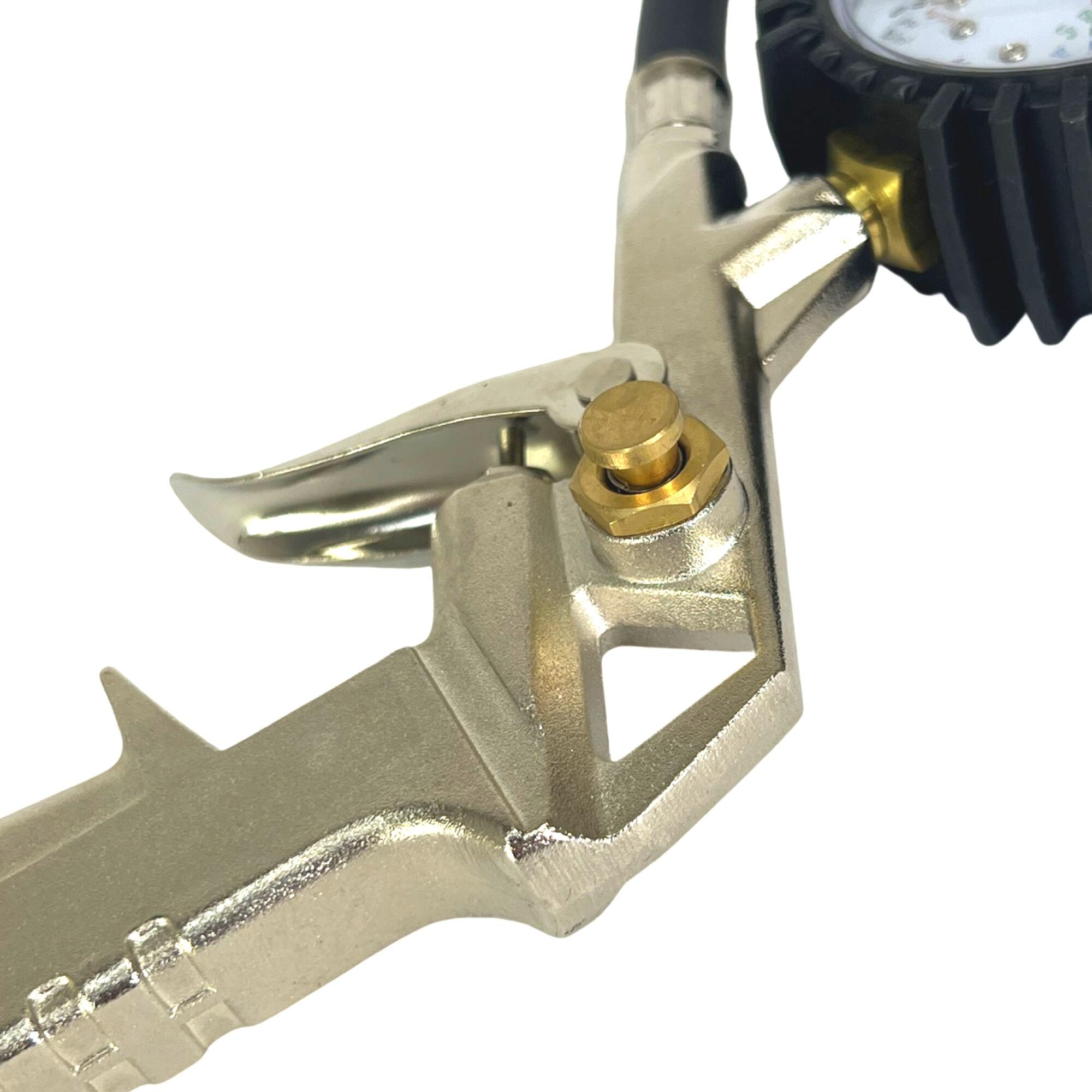 F26 Druckluft Kompressor Pistole + Schwalbe Clik Valve Tech Pumpenkopf SCV 5/7