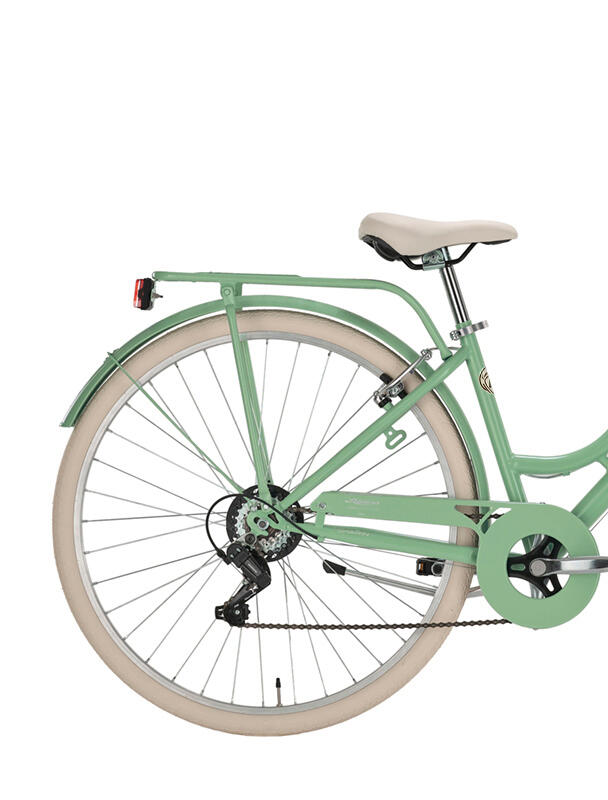 Bici da città Dolce Vita by Canellini ROMA 28" donna - Verde Chiaro 3/3