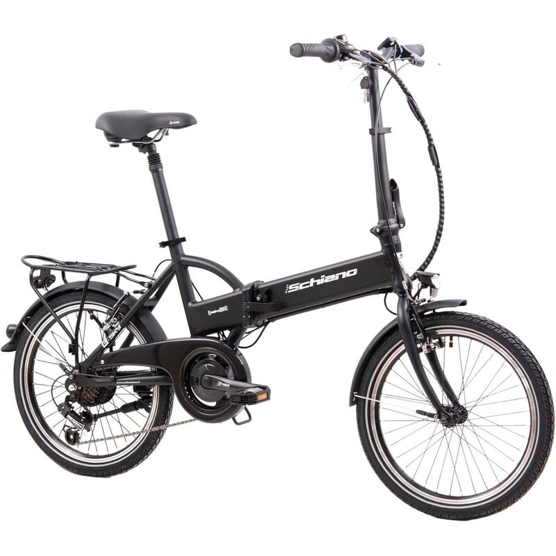 Rower elektryczny składany E-Sky 20” aluminiowa rama sztywny widelec