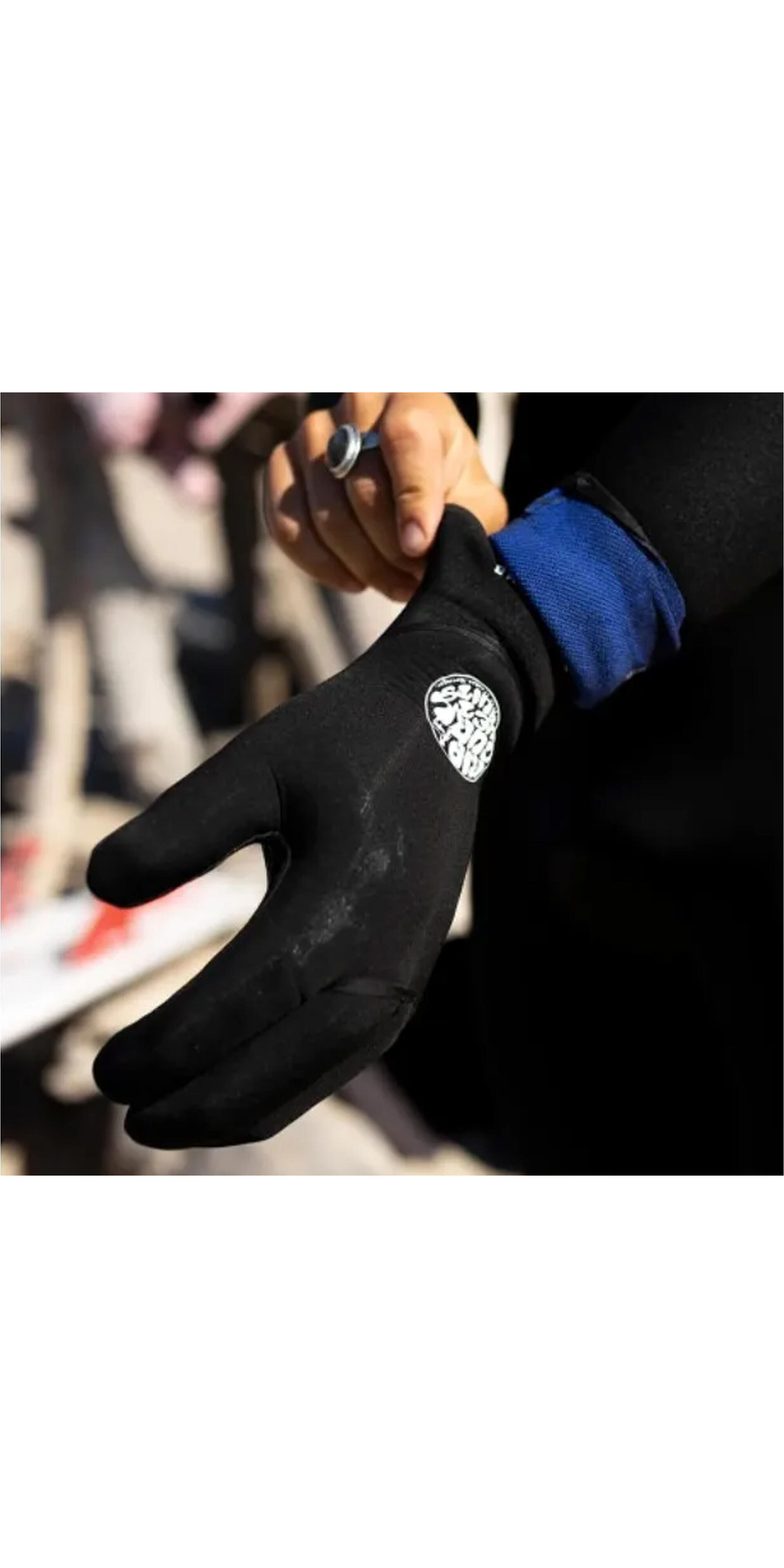 2024 Flashbomb 3/2mm Gants Néoprène 5 Doigts -noir 3/3