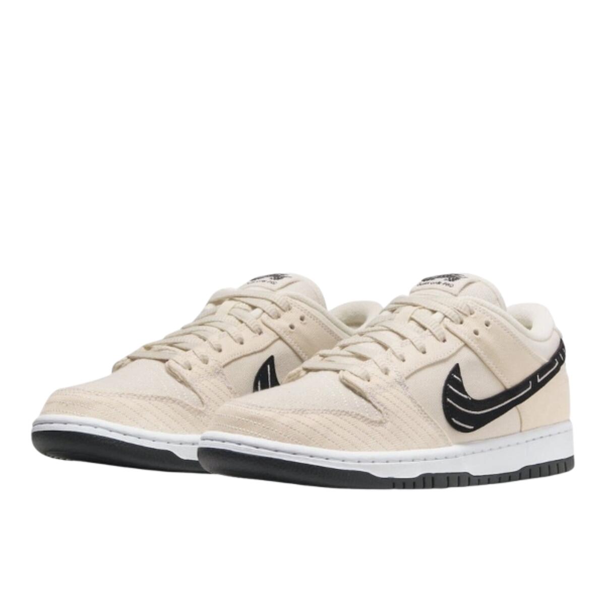 Schuhe  SB Dunk Low Albino & Preto 3/3