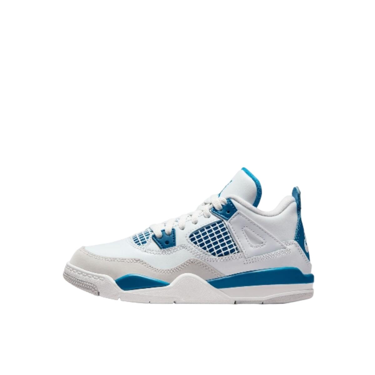 Jordan - Chaussures  4 Retro Military Bleu (2024) Enfant Et Bébé - Baskets - Bleu - 34 - Decathlon