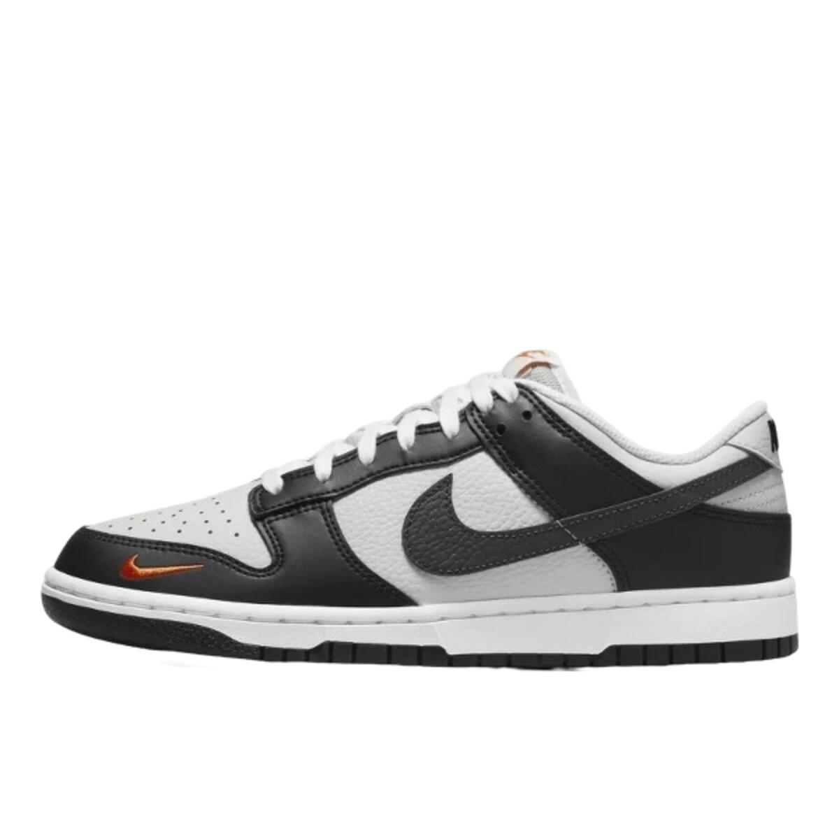 Nike - Chaussures Dunk Low Black Grey Orange - Baskets - Gris - 36 Xs - Decathlon