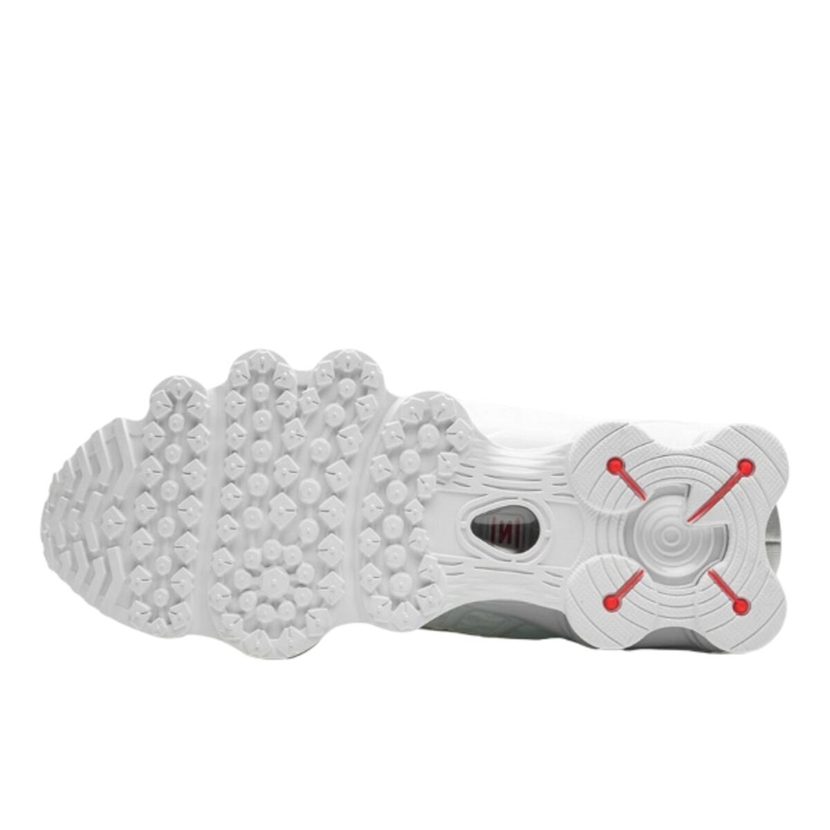 Chaussures  Shox TL White Metallic Silver Orange 4/5
