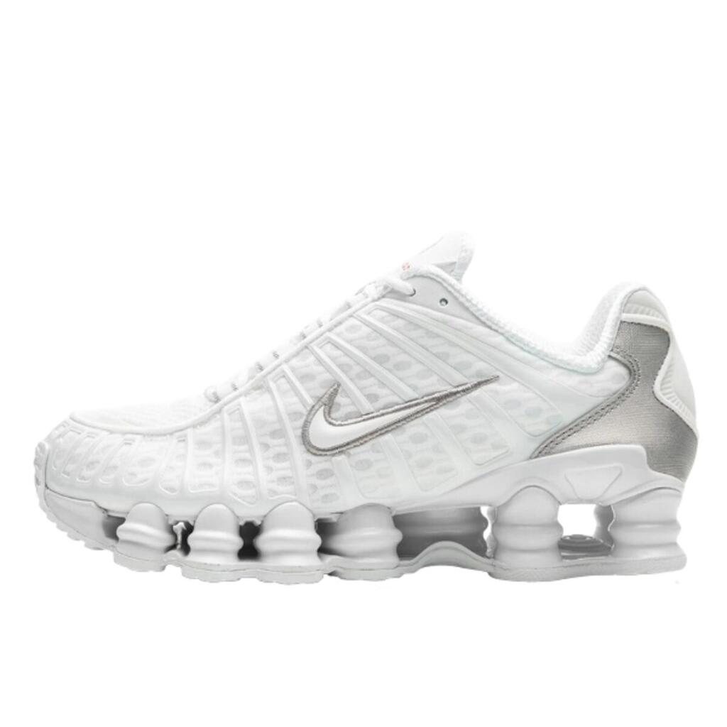 Shoes  Shox TL White Metallic Silver Orange
