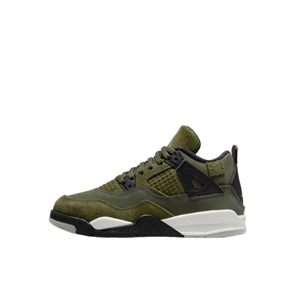Schoenen Air  4 Retro SE Craft Medium Olive Enfants et bébés 1/3