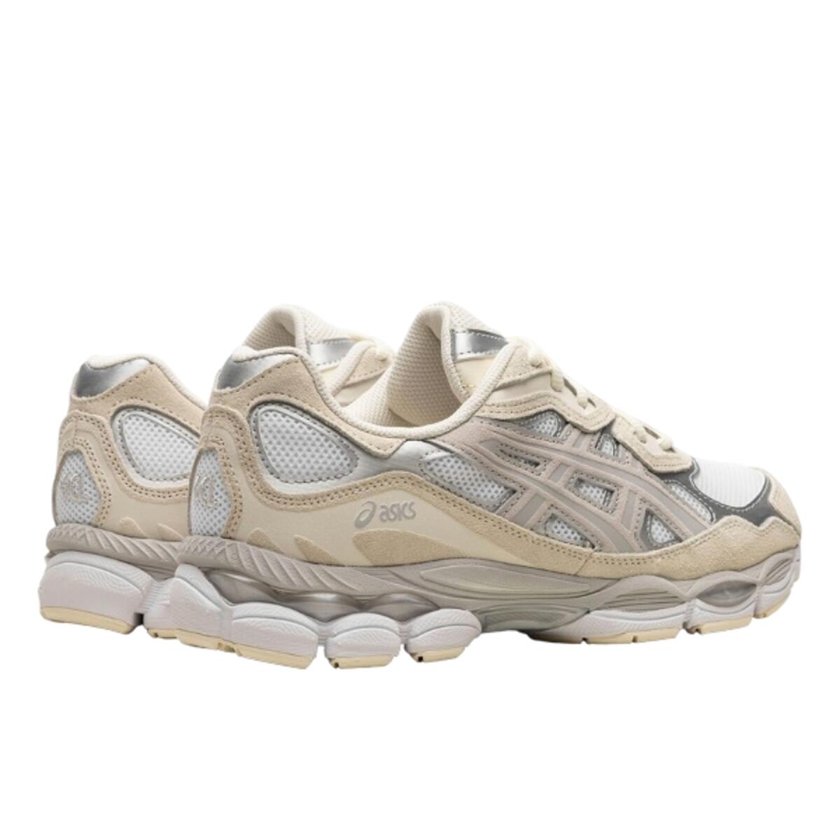 Zapatillas  Gel-NYC White Oyster Grey 3/4