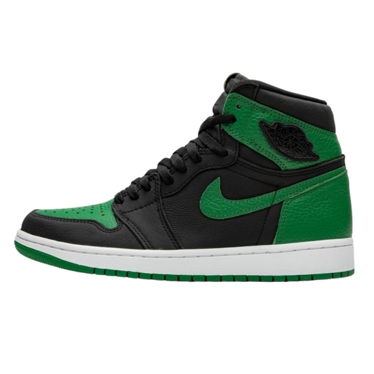 JORDAN Scarpe  1 Retro High OG Pine Green Black