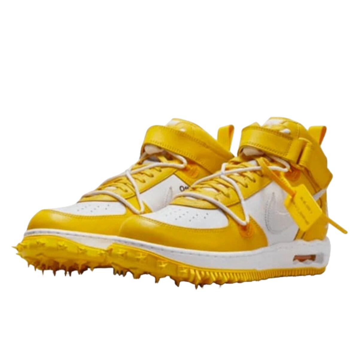 Zapatillas  Air Force 1 Mid SP Off-White Varsity Maize 2/4