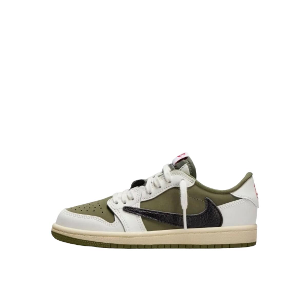 Tenis air 1 retro low og sp travis scott medium olive enfant et bébé