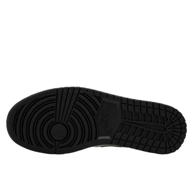 1 Mid Patent Black White Gold