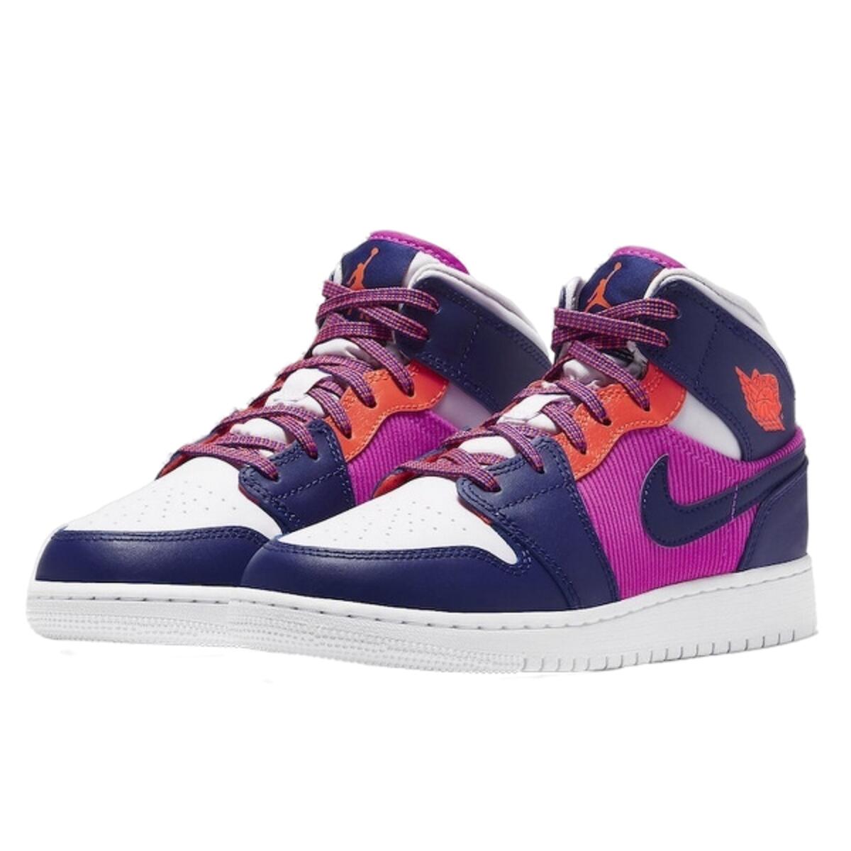 Scarpe  1 Mid Fire Pink Barely Grape 2/2