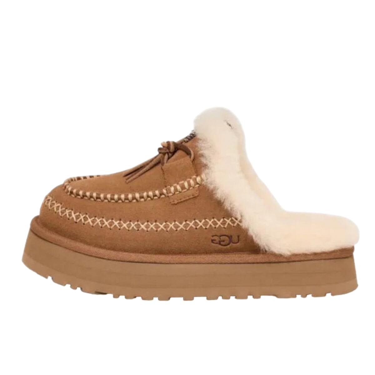 Ugg Disquette Ugg Usate Sandali Pantofole UGG Dischetto Castagno