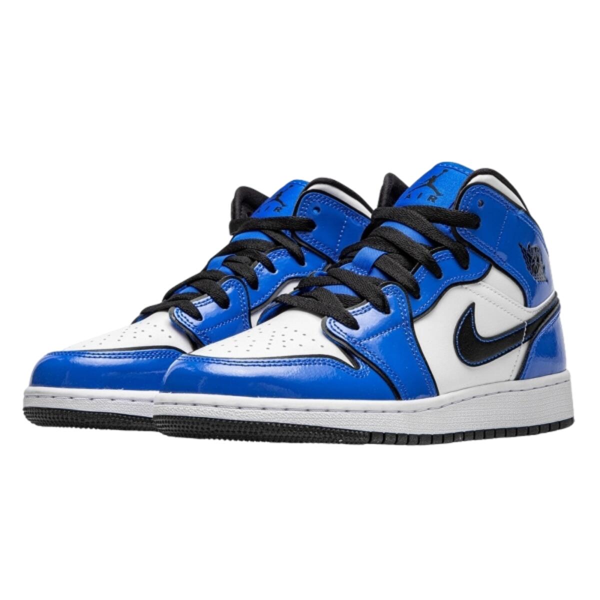 Chaussures  1 Mid Signal Blue 2/4