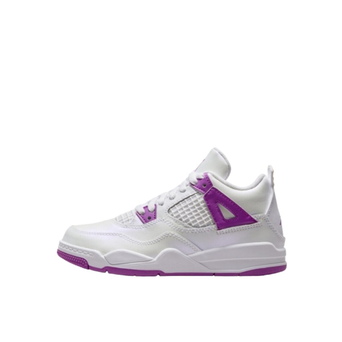 Tenis 4 retro hyper violet enfant et bébé