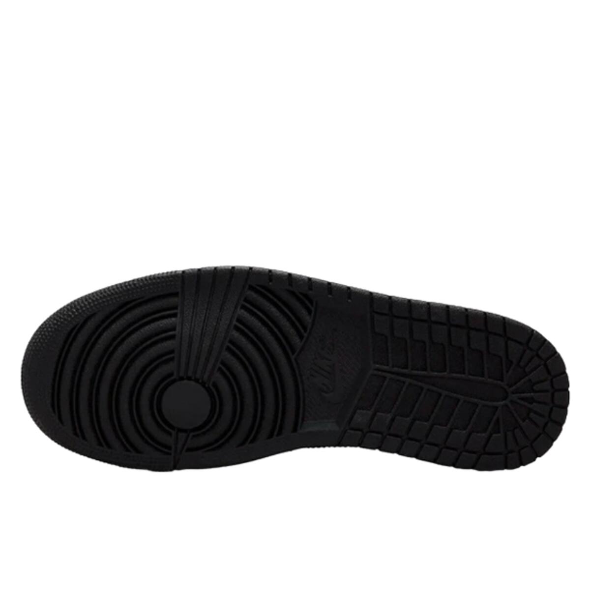 Chaussures  1 Mid Black Gym Red 3/3