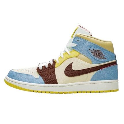 Air Jordan 1 Mid Fearless Maison Château Rouge