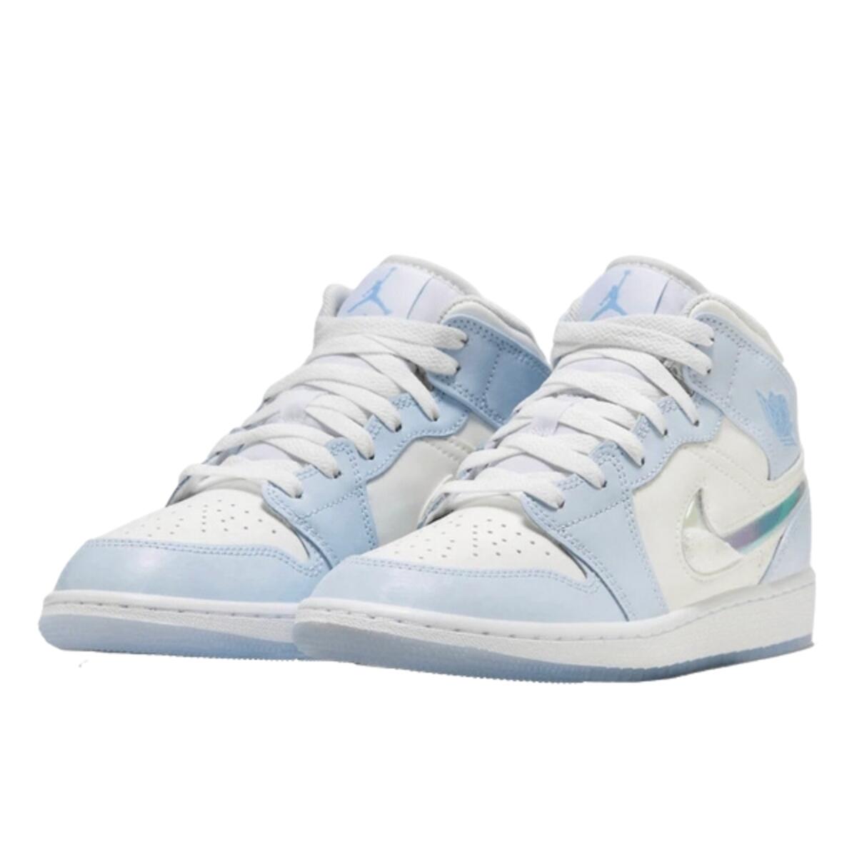 Chaussures  1 Mid Glitter Swoosh 2/3