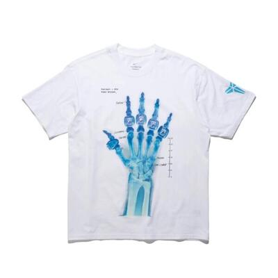 T-shirt kobe bryant broken not beaten white