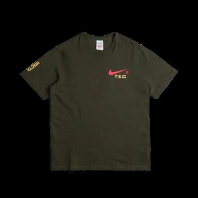 T-shirt x nocta souvenir cactus dark khaki