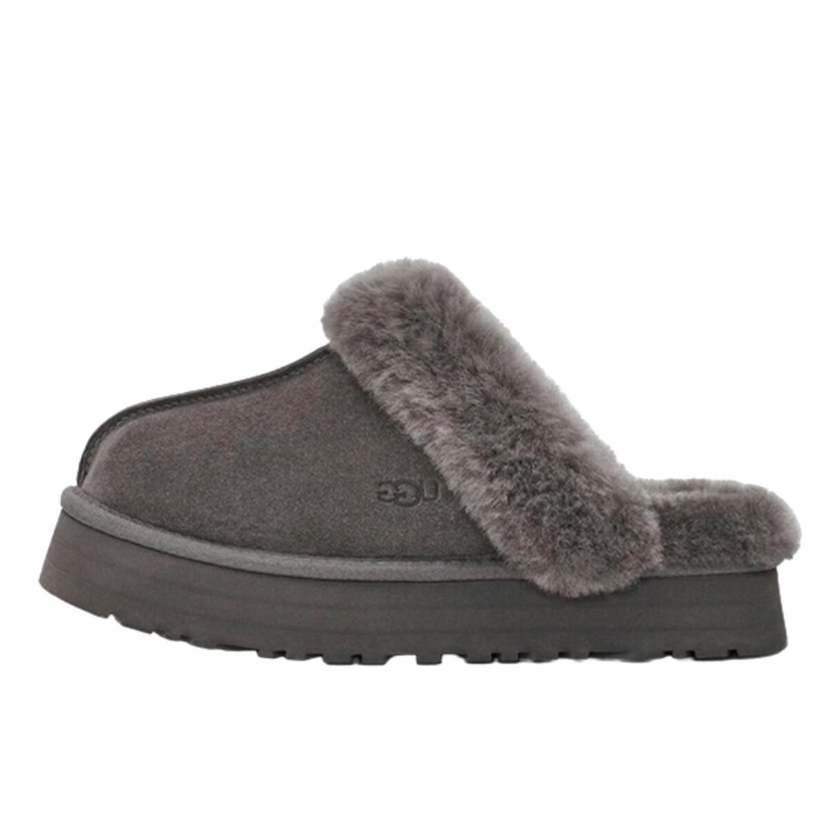 UGG Schoenen  Disquette Slipper Charcoal