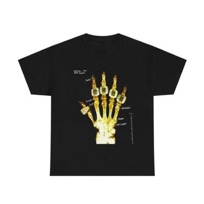 T-shirt kobe bryant broken not beaten black