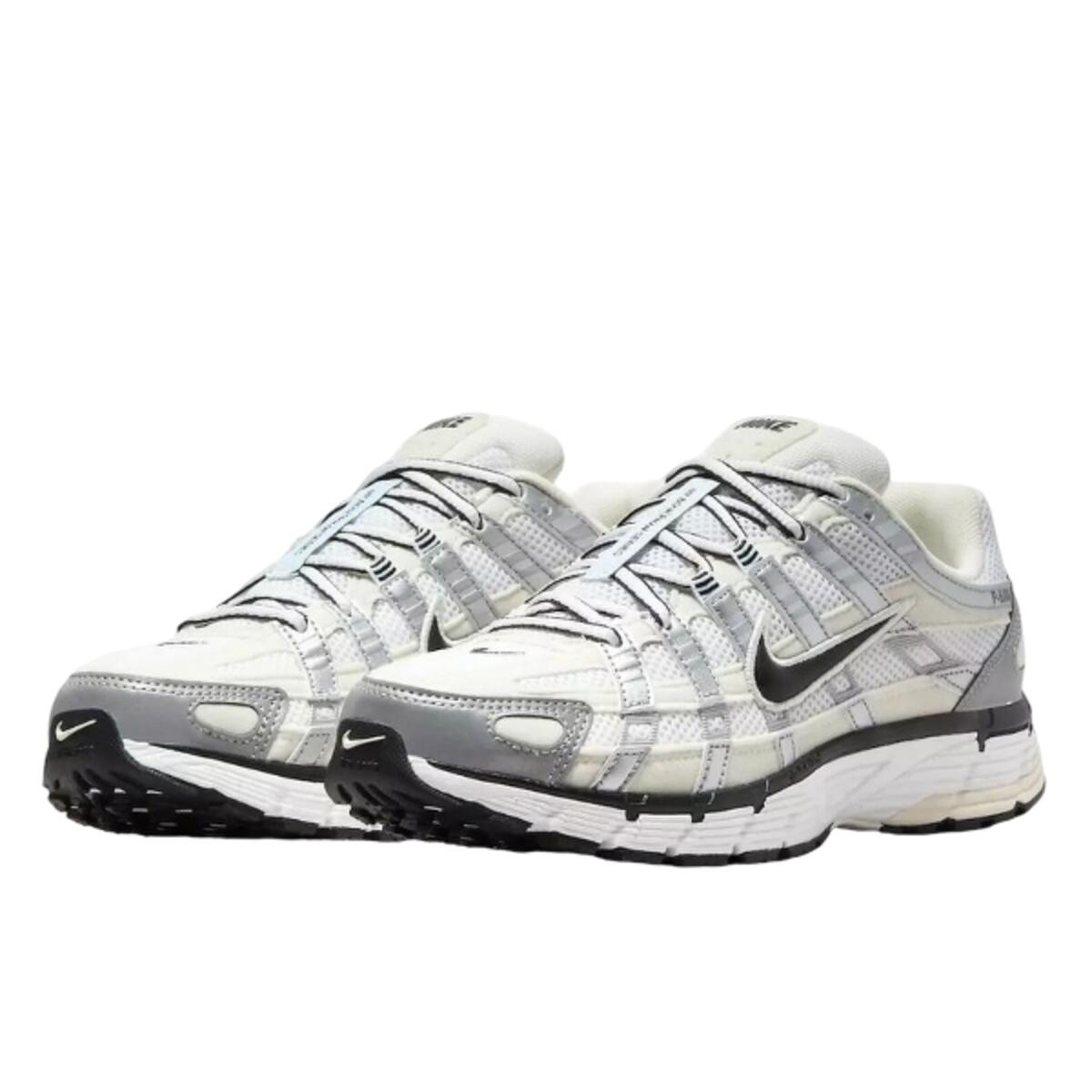 Nike P-6000 Coconut Milk Metallic Silver 2/3
