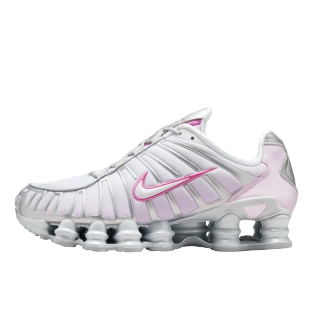 Nike - Chaussures  Shox Tl Pink Foam - Baskets - Blanc - Decathlon