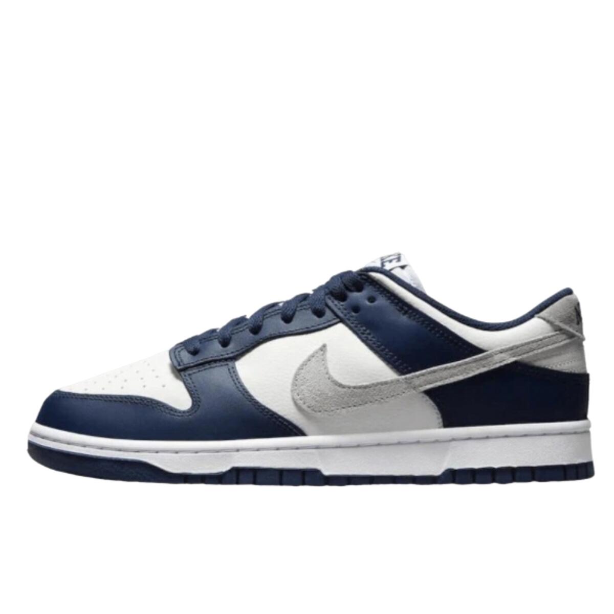 NIKE Shoes  Dunk Low Summit White Midnight Navy