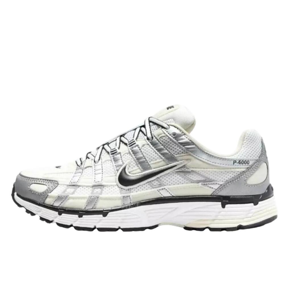 Shoes  P-6000 Coconut Milk Metallic Silver