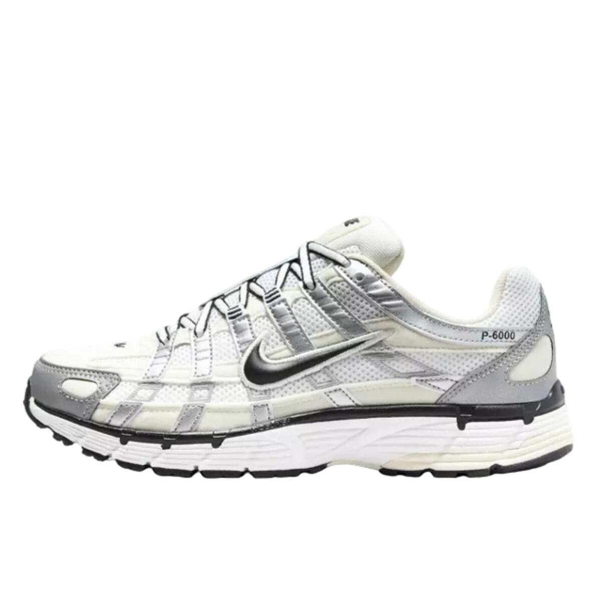 NIKE Scarpe  P-6000 Coconut Milk Metallic Silver