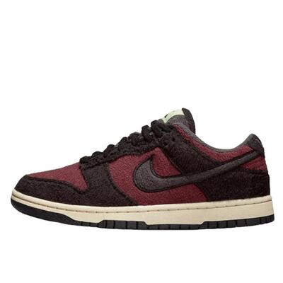 Zapatillas Dunk Low SE Fleece Burgundy Crush