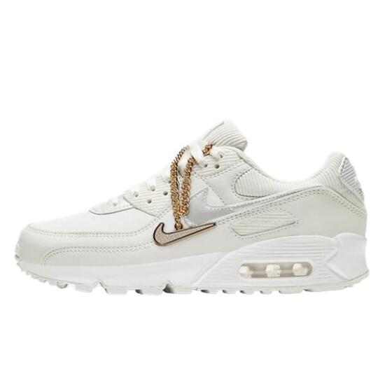 Scarpe Air Max 90 Gold Chain Summit White