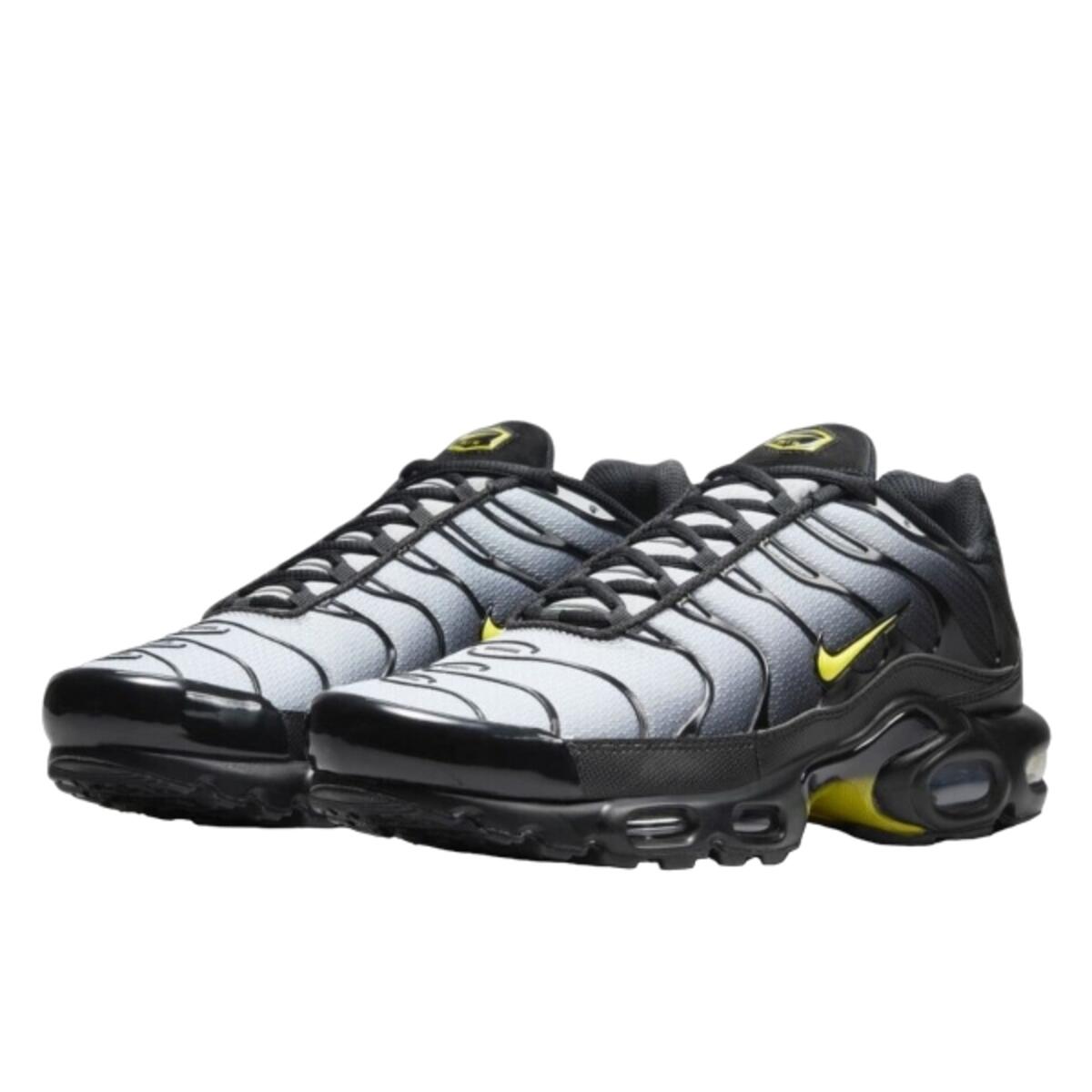 Chaussures  Air Max Plus Black Opti Yellow 2/6